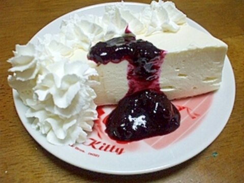 ブルーベリーレアチーズケーキっ♪